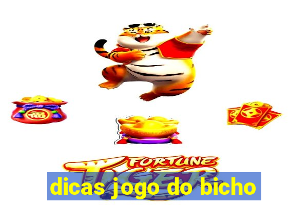 dicas jogo do bicho